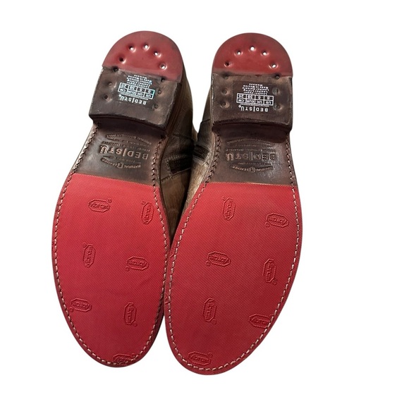 Bed Stu NWT Leather Cobbler Series Manchester Brown/Taupe Boots Women’s Size 8 - Picture 9 of 16